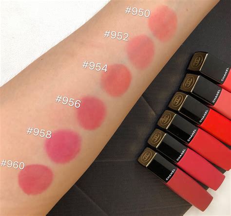 chanel rouge allure liquid powder swatches|chanel rouge allure laque 80.